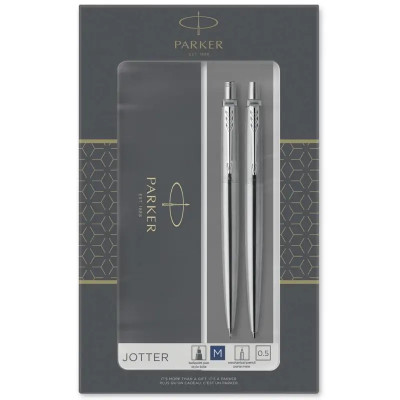 Подарунковий набір Parker JOTTER 17 Stainless Steel CT: ручка + механічний олівець