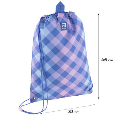 Сумка для взуття Kite Purple Chequer 