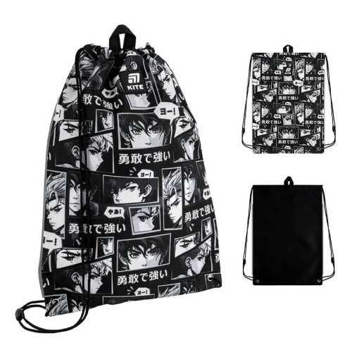 Сумка для змінного взуття, 46х33 см Anime Boy K25-600M-12 Kite