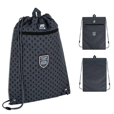 Сумка для змінного взуття Kite College Line Boy K25-601M-2 (46×33 см)