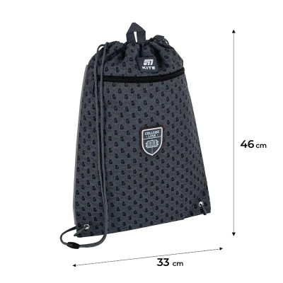 Сумка для змінного взуття Kite College Line Boy K25-601M-2 (46×33 см)