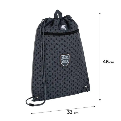 Сумка для змінного взуття Kite College Line Boy K25-601M-2 (46×33 см)