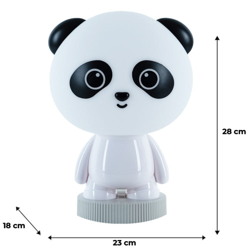 Світильник-нічник LED з акумулятором Kite Panda  білий