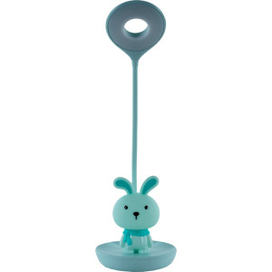 Настільна лампа LED з акумулятором Kite Bunny зелена