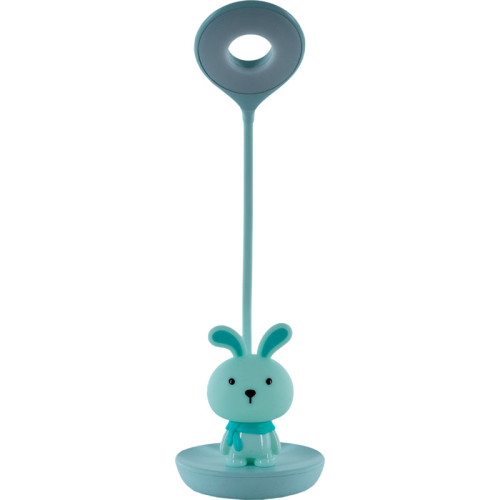 Настільна лампа LED з акумулятором Kite Bunny зелена