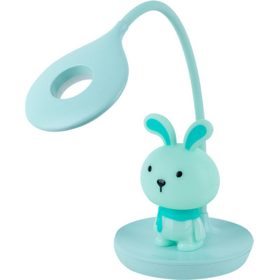Настільна лампа LED з акумулятором Kite Bunny зелена