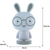 LED світильник-нічник RGB, з акумулятором 1200 mAh Bunny