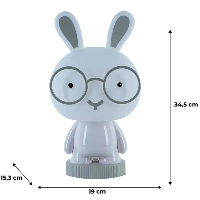 LED світильник-нічник RGB, з акумулятором 1200 mAh Bunny