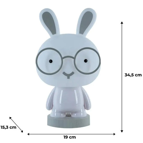 LED світильник-нічник RGB, з акумулятором 1200 mAh Bunny