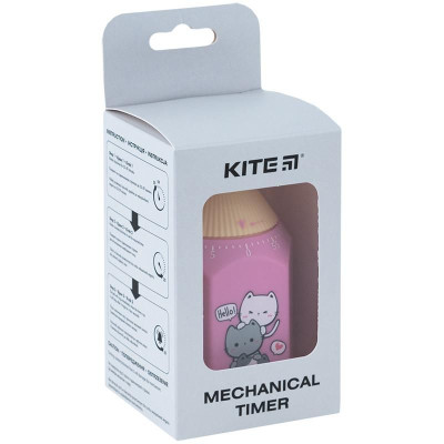 Таймер механічний до 60 хвилин, розмір 6,8х5,9х11,2 см Cute Cats 