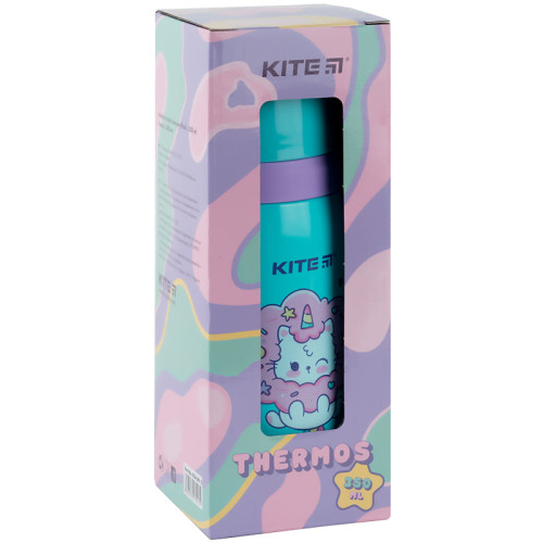 Термос Kite Rainbow Catcorn 350 мл