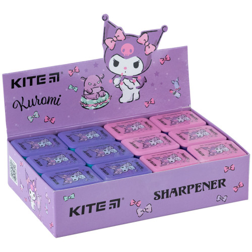 Точилка з контейнером прямокутна Kite Kuromi