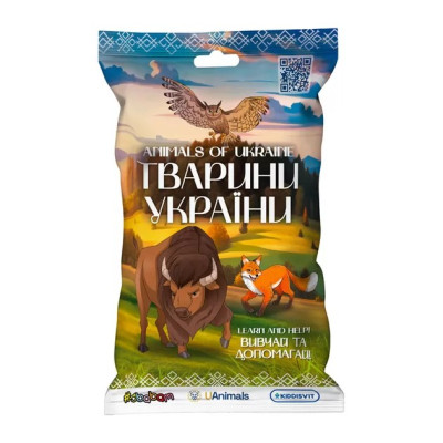 Стретч-іграшка «Тварини України» у вигляді тварини