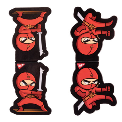 Закладки магнітні Yes Ninja 2 шт 