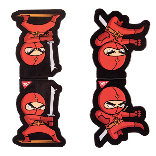Закладки магнітні Yes Ninja 2 шт 
