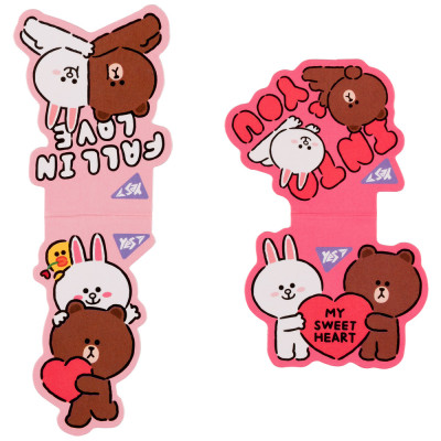 Закладки магнітні Yes Line Friends Sweet heart 2 шт