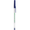 Ручка Bic Round Stic 1 мм синій, без ШК на ручці