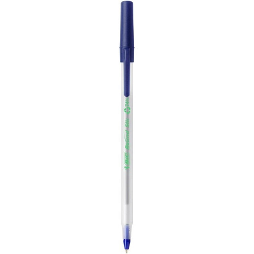 Ручка Bic Round Stic 1 мм синій, без ШК на ручці
