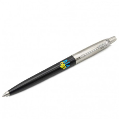 Ручка Parker Jotter Originals Ukraine Black кул. Тризуб син-жовтий