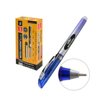 Ручка масляна синя Writo-meter 10км