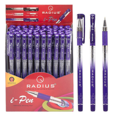 Ручка масляна Radius I-PEN 0.7 мм в асортименті