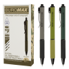 Ручка масляна автоматична Military Buromax 0,7 мм Синя