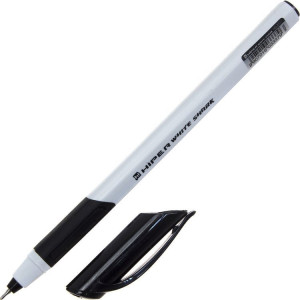 Ручка гелева Hiper HG-811 WHITE SHARK чорна