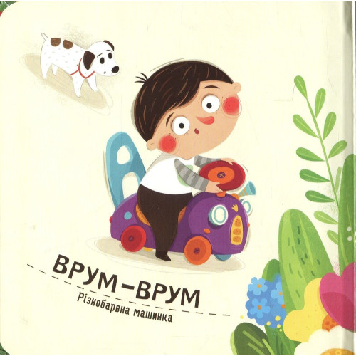 Книга «Бодьо вивчає кольори та звуки»