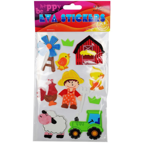 Наклейка з EVA Art Studio of Happiness 11.5х18см 