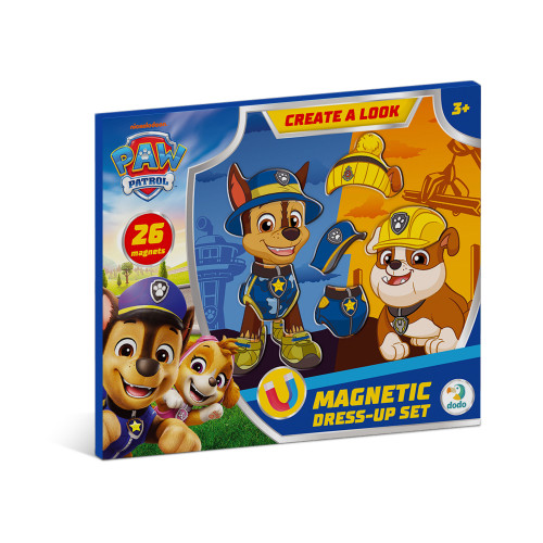 DoDo Магнітна гра-одягалка Paw Patrol «Гонщик і Кремез»