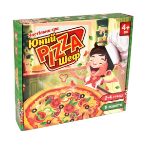 Настільна гра Strateg - Юний Pizza Шеф українською мовою 