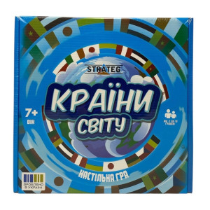 Настільна гра Strateg - Країни світу 