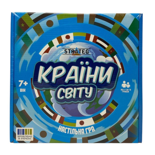 Настільна гра Strateg - Країни світу 