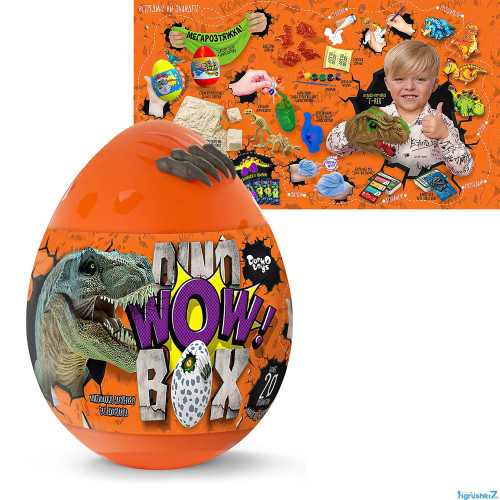 гр Яйце-сюрприз "Dino WOW Box" DWB-01-01U 