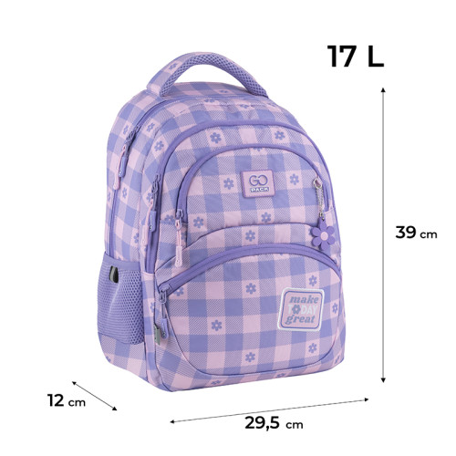 Рюкзак шкільний GoPack Education Make Today Great M-4