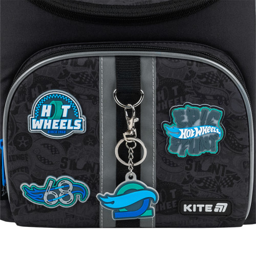 Рюкзак шкільний каркасний Kite Education Hot Wheels 