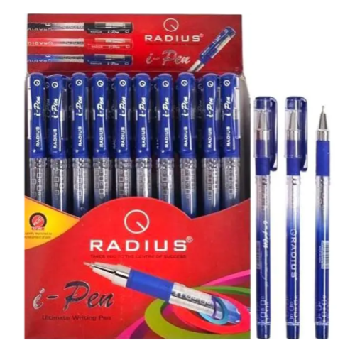 Ручка масляна Radius I-Pen синій