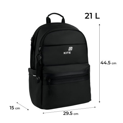 Рюкзак Kite Education teens Black L-2