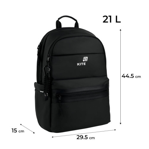 Рюкзак Kite Education teens Black L-2