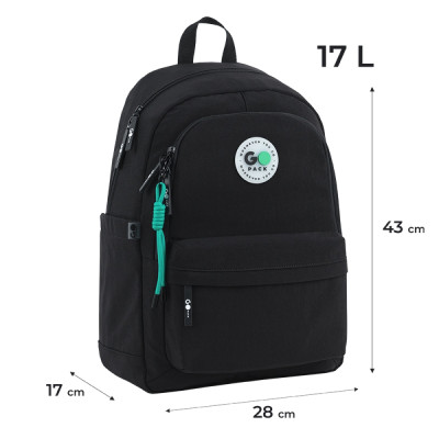 Рюкзак GoPack Education Teens GO26-141L-3 чорний